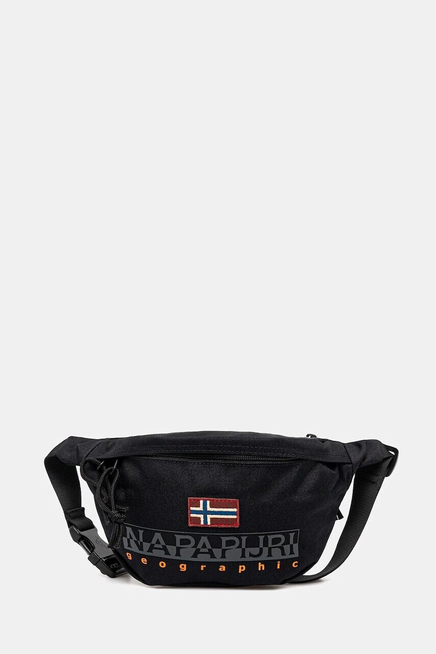 Ľadvinka Napapijri Hering čierna farba, NP0A88UW9411