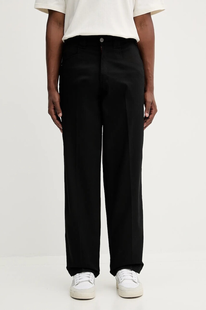Nohavice Dickies čierna farba, rovný strih, DK0A8671