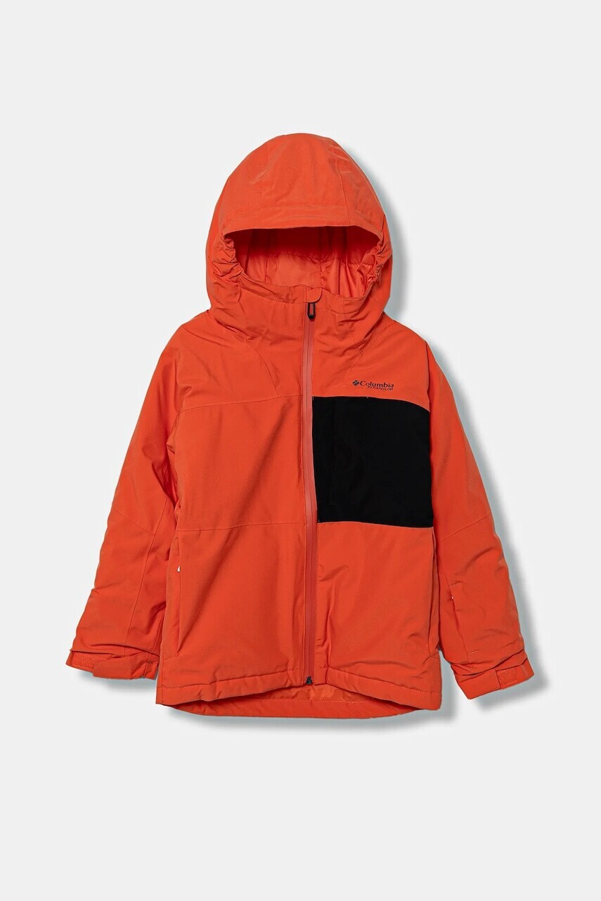 Detská lyžiarska bunda Columbia Holcomb Grove oranžová farba, 2133751