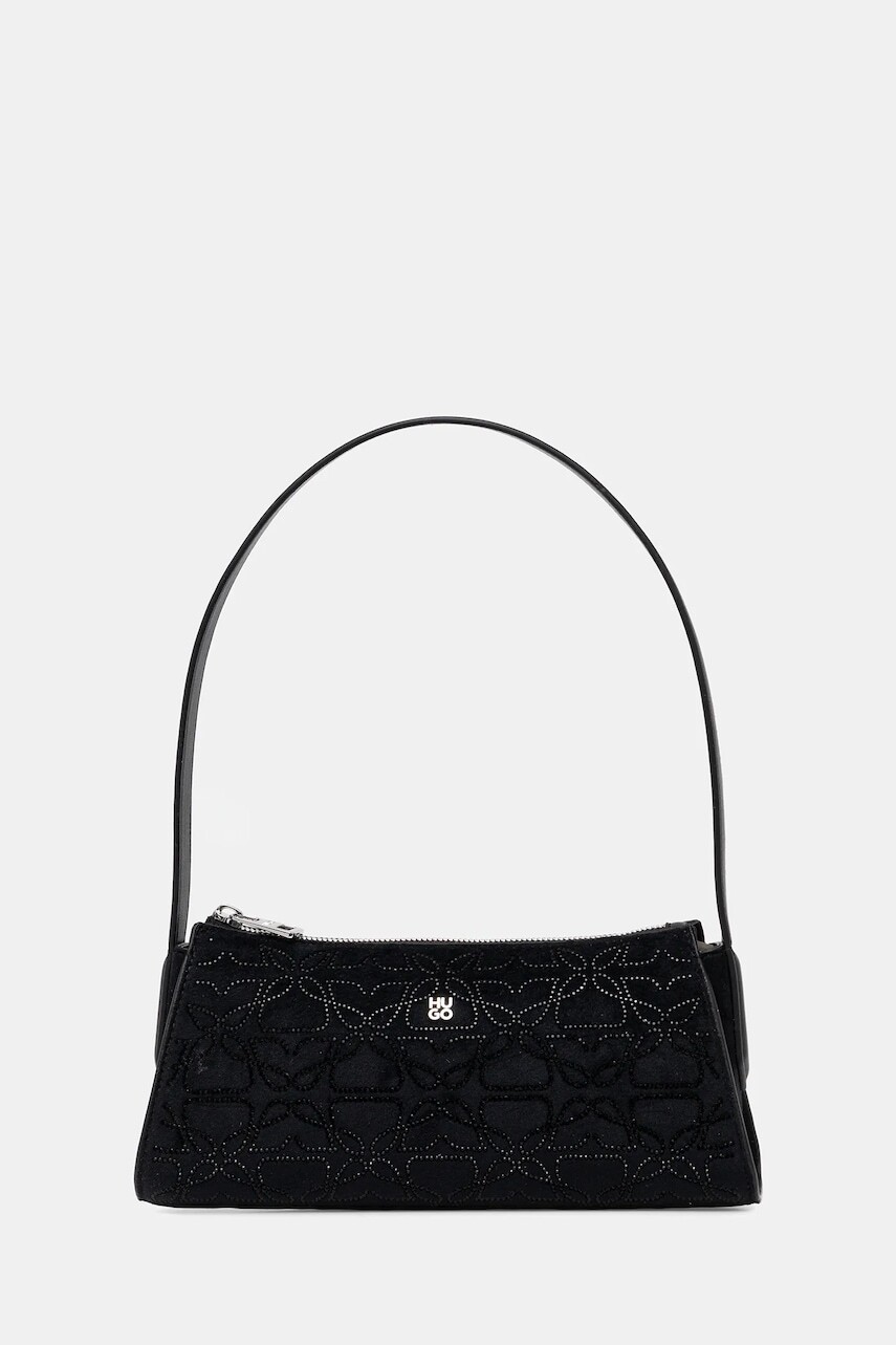 Kabelka HUGO čierna farba, 50552507