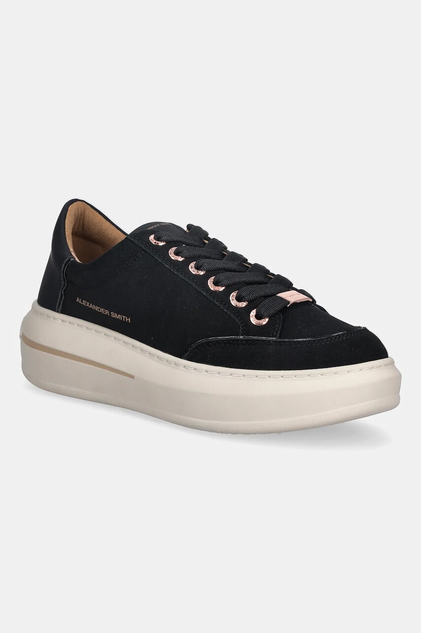 Tenisky Alexander Smith Lancaster čierna farba, ASBCLSW1753BLK