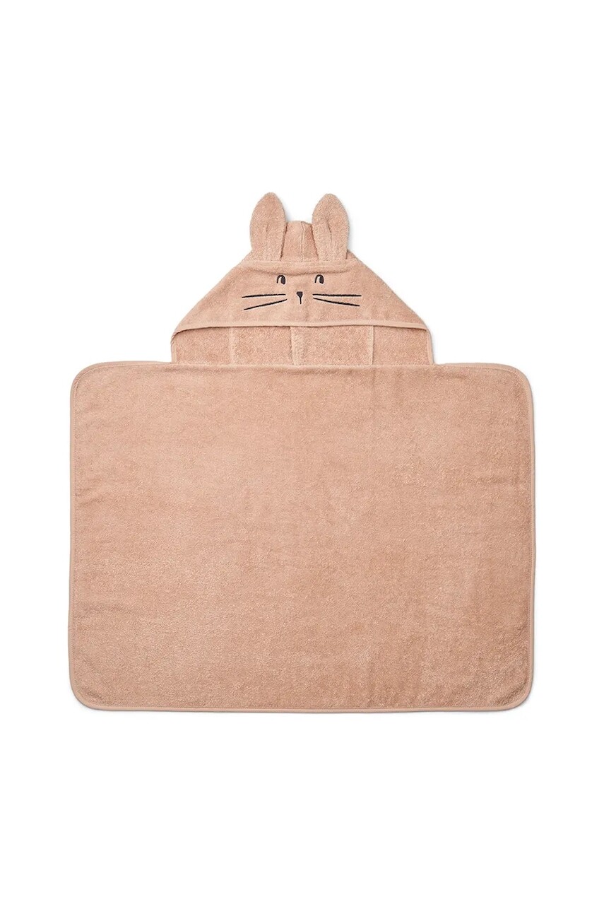 Bavlnený uterák Liewood Vilas Rabbit Baby Hooded Towel LW19631
