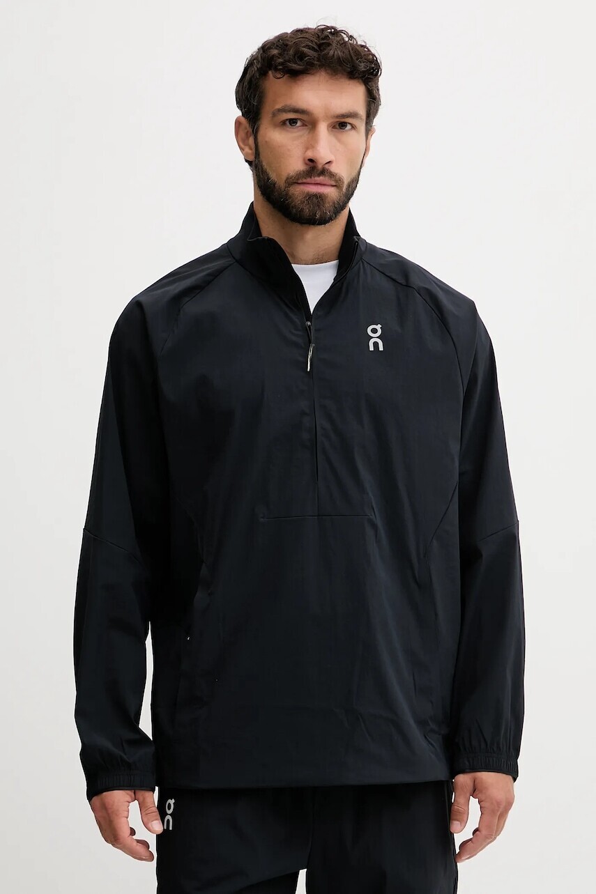 Bunda ON running All-Day čierna farba, prechodná, 1ME30400553