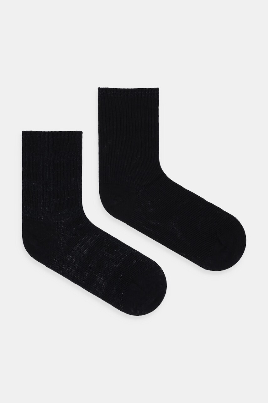Ponožky BOSS 2-pak čierna farba, 50548291