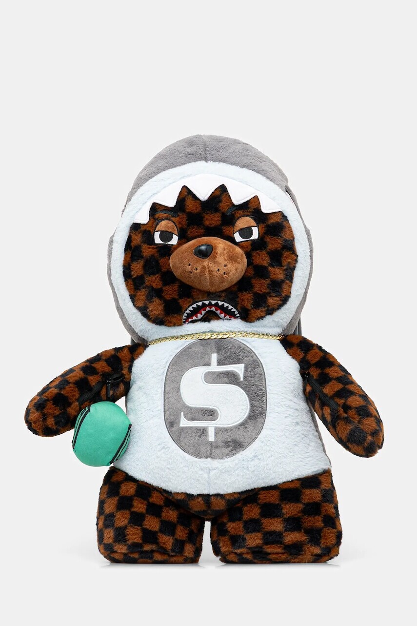 Ruksak Sprayground hnedá farba, malý, vzorovaný, 910B7546NSZ