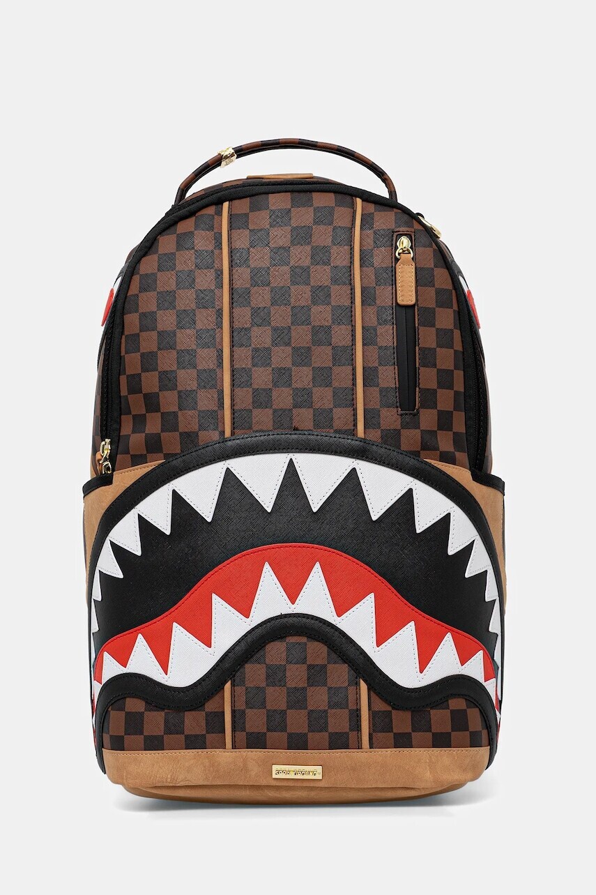 Ruksak Sprayground hnedá farba, veľký, vzorovaný, 910B7543NSZ