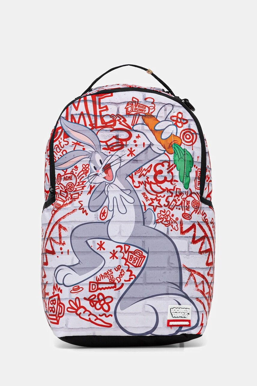 Ruksak Sprayground červená farba, veľký, vzorovaný, 910B7323NSZ
