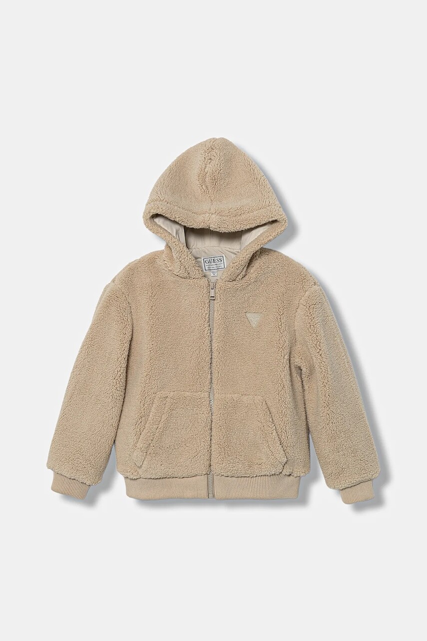 Detská bunda Guess béžová farba, H5BJ01 W0330