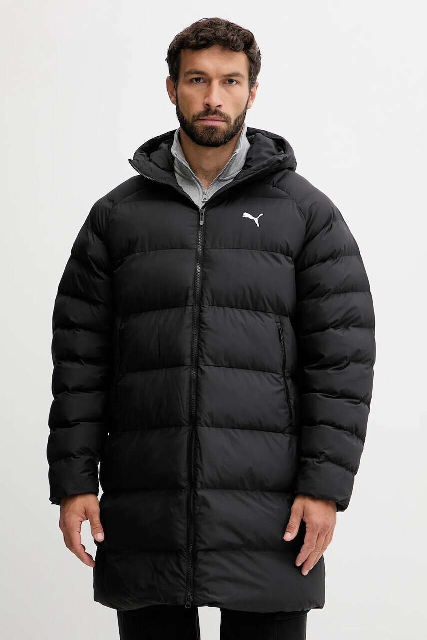 Bunda Puma čierna farba, zimná, 688366