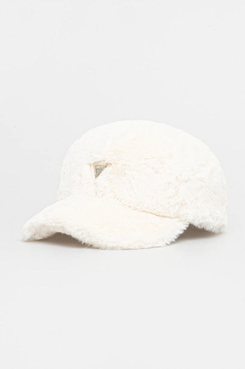 Šiltovka Guess béžová farba biela, J5BZ25 WHGO0