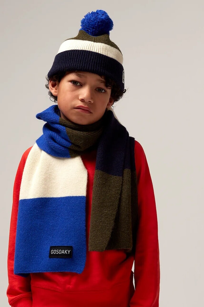 Detská čiapka Gosoaky BUSY BUG tmavomodrá farba, 252.9.2.924