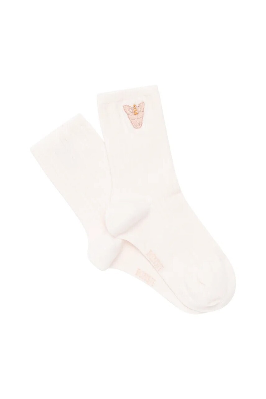 Ponožky pre bábätká Donsje Bell Socks Unicorn béžová farba, 3014506
