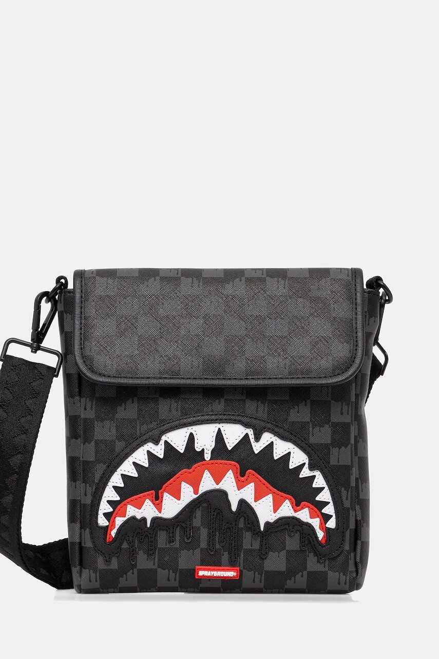 Malá taška Sprayground šedá farba, 910B7962NSZ