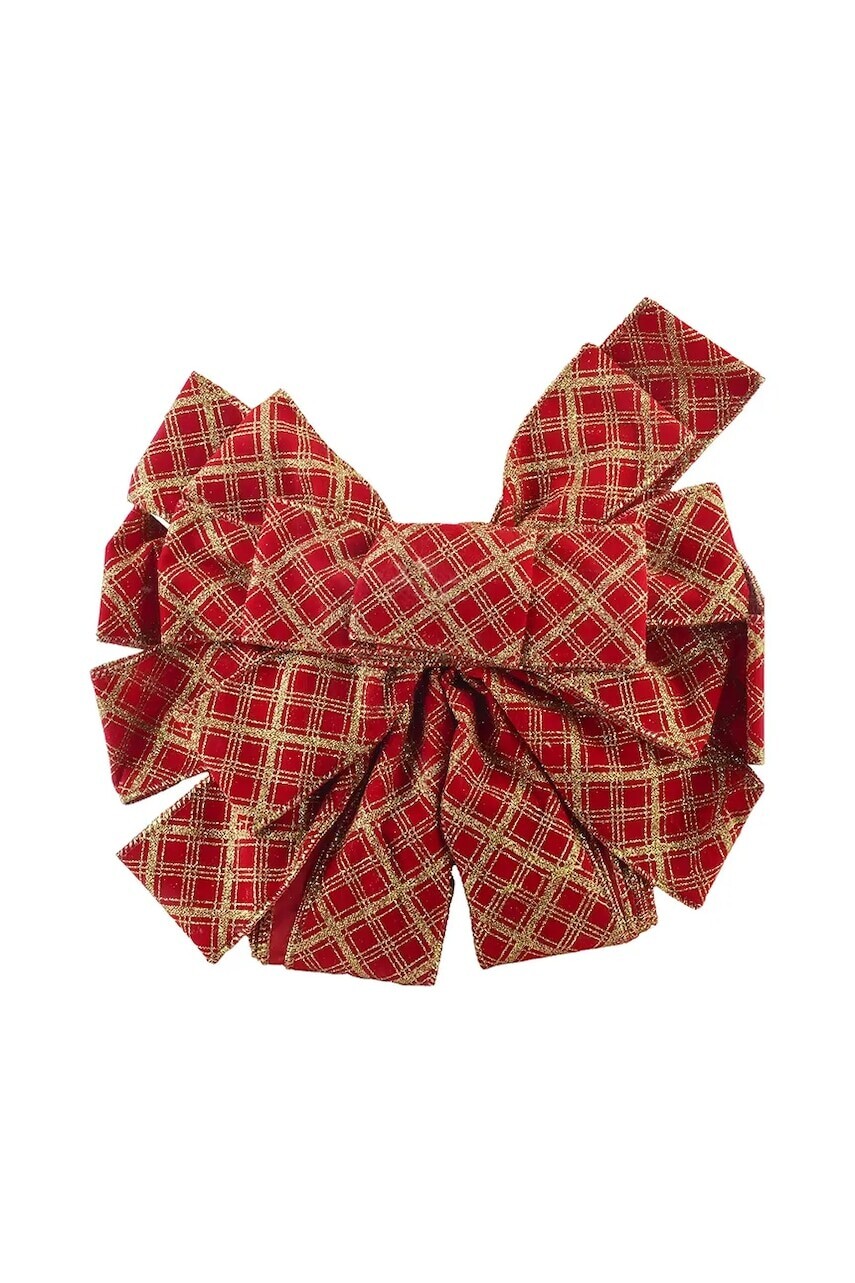 Vianočná dekorácia Affek Design 30 x 29 x 4 cm červená farba
