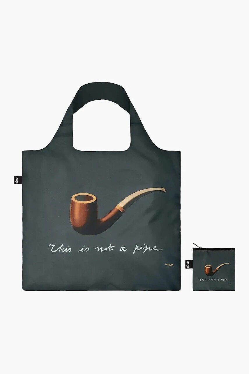 Nákupná taška LOQI by Rene Margitte viac farieb