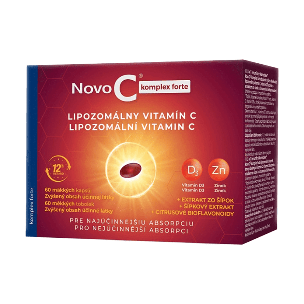 NOVO C Komplex Forte mäkké 60 kapsúl