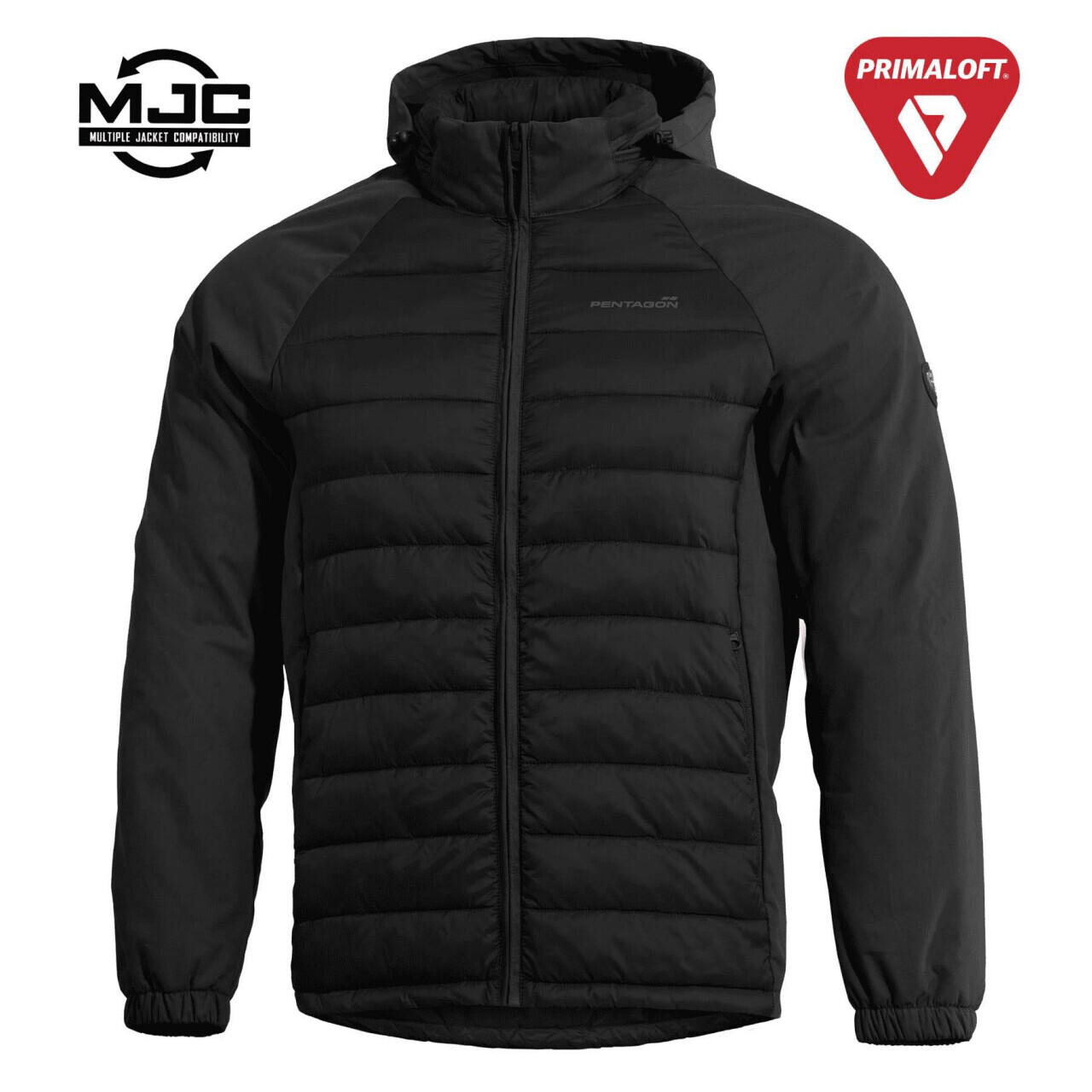 Bunda Pentagon Neutron Primaloft Hybrid - čierna, 4XL
