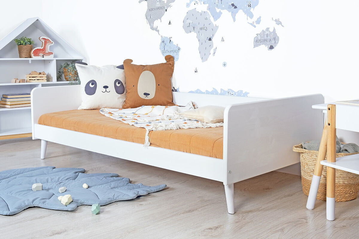 Ourbaby 34679-0 NELL 2V1 WHITE 140x70 cm biela