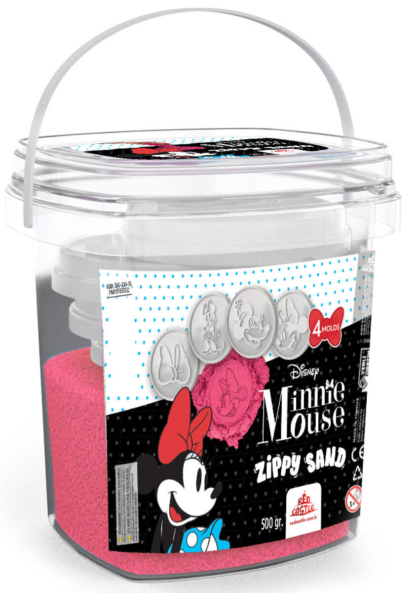 Magický piesok Myška Minnie - ružový + formičky
