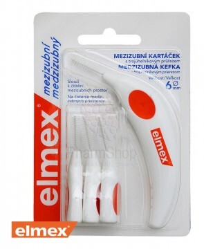 Elmex Medzizubné kefky 6mm  - 4ks bal oranžová