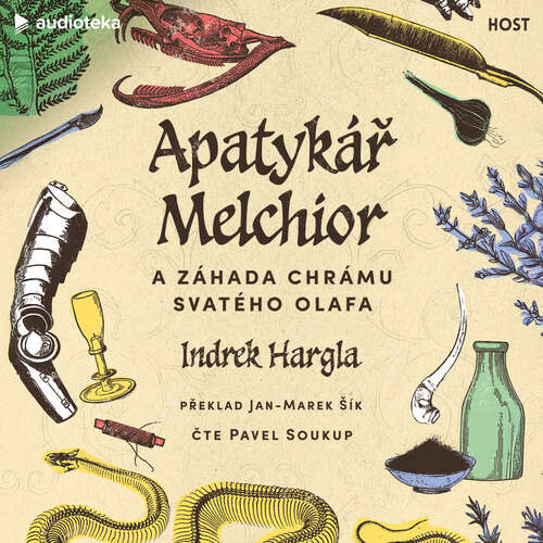 Apatykář Melchior a záhada chrámu svatého Olafa - Indrek Hargla (mp3 audiokniha)