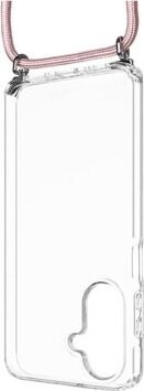 FIXED Pure Neck AntiUV s odnímateľnou ružovou šnúrkou na krk pre Samsung Galaxy A26 5G