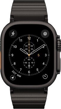 UNUM titánový remienok pre Apple Watch 42/44/45/46/49 mm – čierna