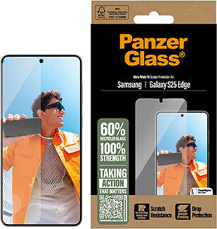 PanzerGlass Samsung Galaxy S25 Edge s inštalačným rámčekom
