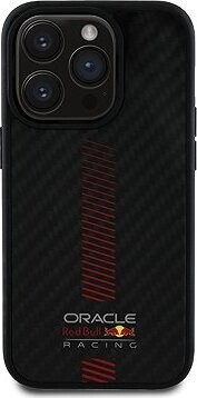 Red Bull Carbon Powerbar MagSafe Zadný Kryt pre iPhone 14 Pro Black