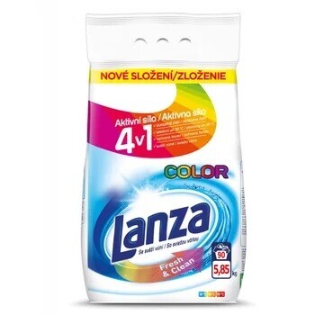 Lanza Color prášok na pranie 5,85kg 90PD