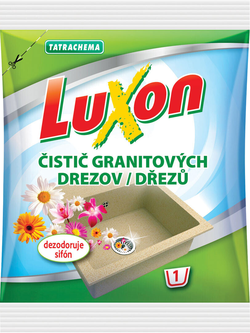 Luxon čistič granitových drezov 100g