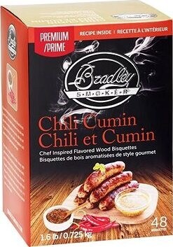 Bradley Smoker – Brikety Premium Chilli Cumin 48k