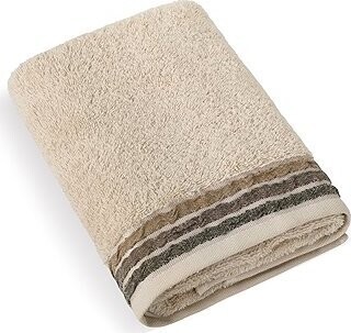 BELLATEX Froté ručník Léga 500 g G/515 béžová 50 × 100 cm