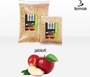 Borniak Drevená štiepka do udiarní 10 l Jabloň