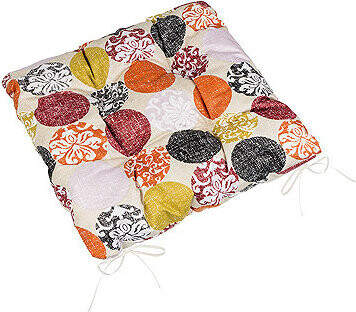 BELLATEX Sedák BERTA 41\611 prošívaný 40 × 40 barevné koule