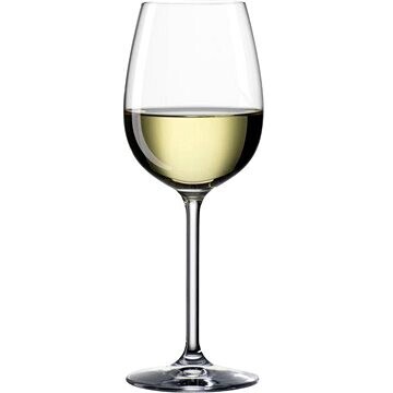 Bohemia Cristal Sklenice na bílé víno Clara 320 ml, 6 ks