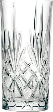 Ilios Sklenice univerzální Graffity Blues 360 ml, 6 ks