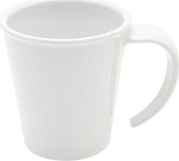 Ornamin Hrnek na kávu plastový 350 ml, bílý