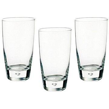Bormioli Rocco Sada 3 sklenic na nealko Luna 340 ml