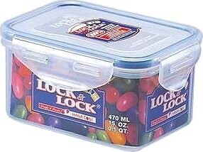 LOCK DÓZA NA POTRAVINY LOCK 13,5 × 10,2 × 6,8 CM 470 ml PLAST