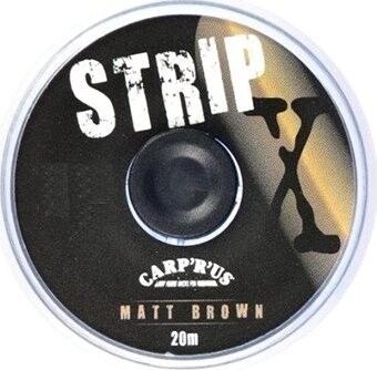 Carp'R'Us StripX Matt Hnedá 15 lb 20 m