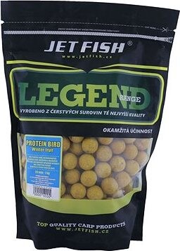 Jet Fish Boilies Legend, Protein Bird + Winter Fruit 20 mm 1 kg