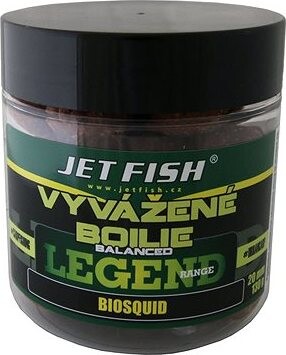 Jet Fish Vyvážené boilies Legend Biosquid 20 mm 130 g