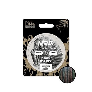 Vagner Hook Leader Camo Multicolor 25 m 1,20 mm 145 kg