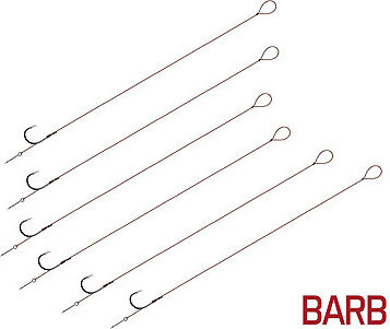 Delphin Nadväzec Proxi Sting BARB 12 cm 0,10 mm Veľkosť 6 Sting 7 mm 6 ks