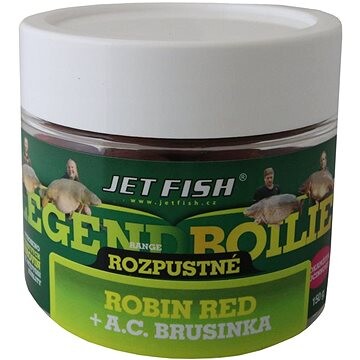 Jet Fish Rozpustné boilies Legend, Robin Red + Brusnica 20 mm 150 g