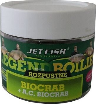 Jet Fish Rozpustné boilies Legend, Biokrab 20 mm 150 g