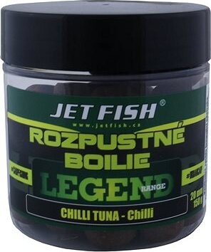 Jet Fish Rozpustné boilies Legend, Chilli Tuna/Chilli 20 mm 150 g