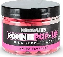 Mikbaits Ronnie pop-up Pink Pepper Lady 14 mm 150 ml