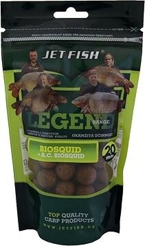 Jet Fish Boilies Legend, Biosquid 20 mm 250 g